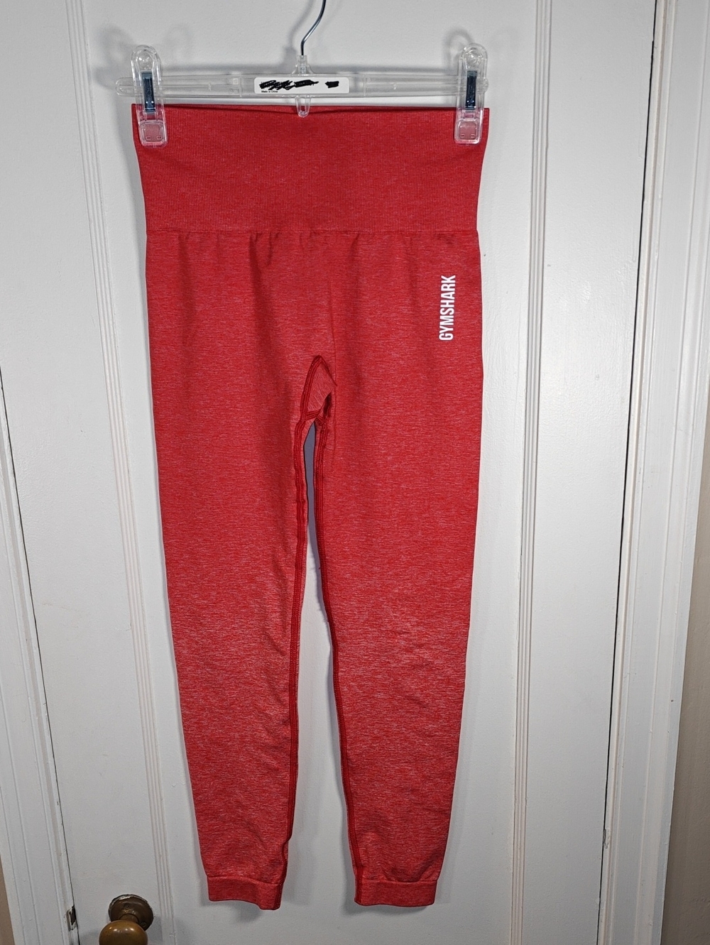 Gymshark ADAPT Ombre High-Waist Coral-Red Leggings XS